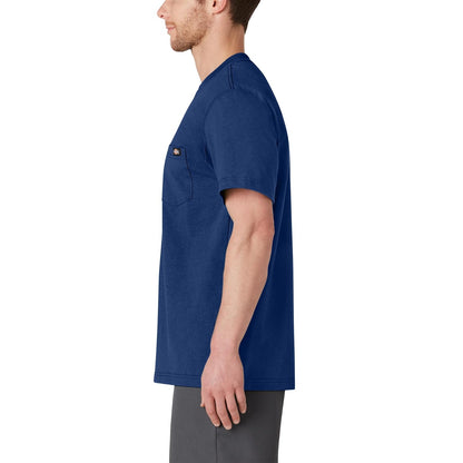 Dickies Men's Tall Short Sleeve Heavyweight Heathered Crew Neck Tee Big