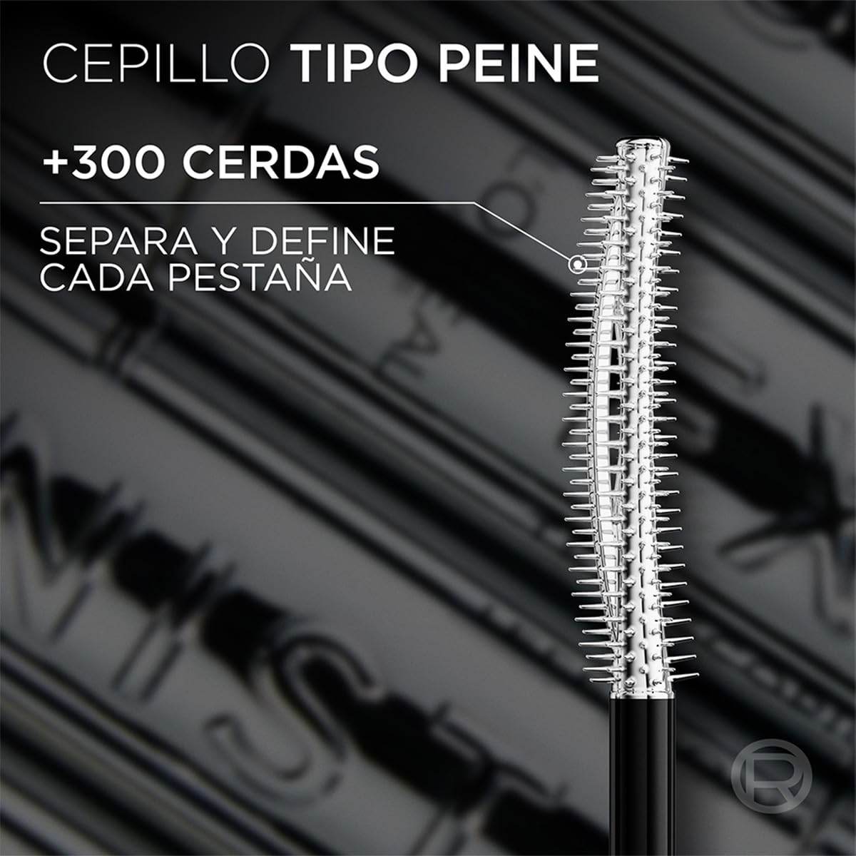 L'Oréal Paris Extensionist Máscara de Pestañas Tono Café, Efecto Alargamiento, Definición y Rizado, Para Pestañas Hasta 5mm Más Cerca de Tus Cejas, Dura Hasta 24h, Tono Café