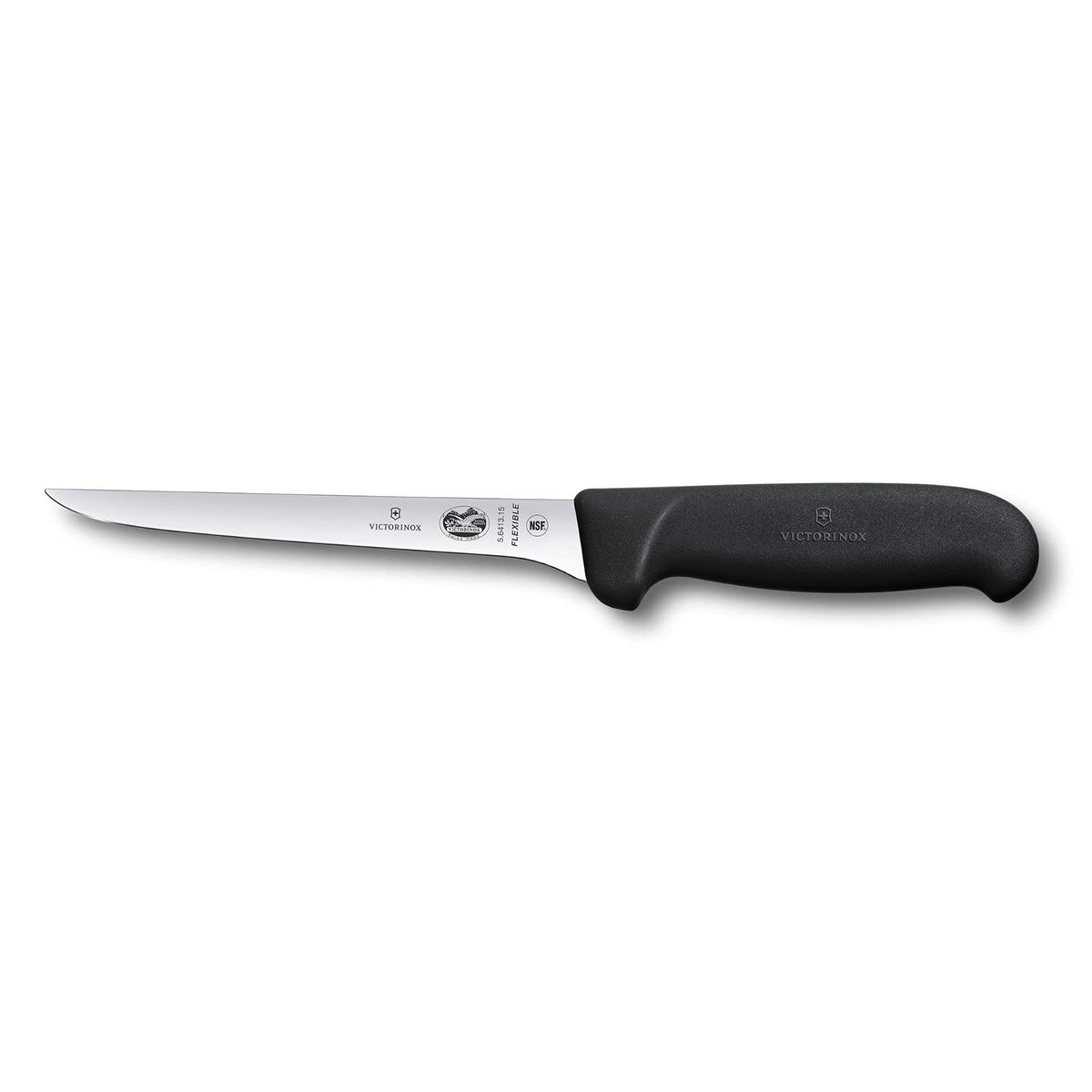 Victorinox Swiss Army Set de Barbacoa de 7 Piezas Master Competition con Mangos Fibrox Pro Rojos y Rollo para Cuchillo