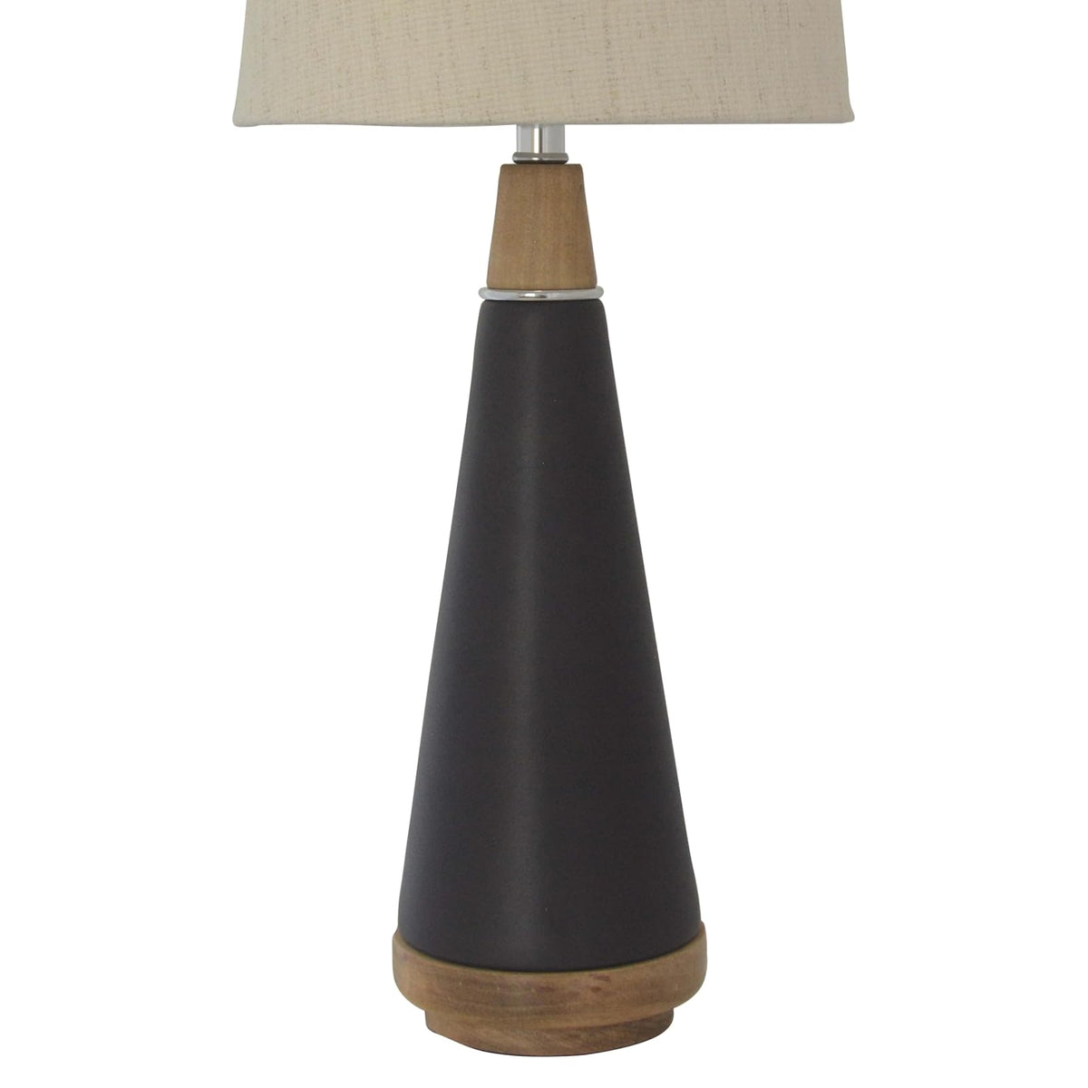 Luzerna CM-0246 Lámpara De Mesa Isari, Color Chocolate Mate, 1 Unidad