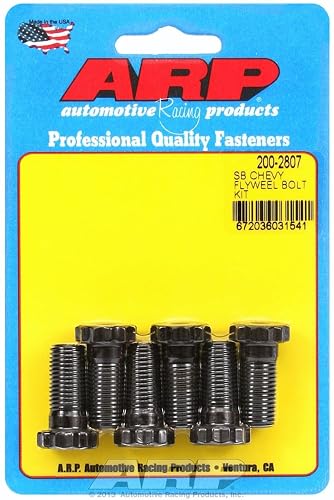 ARP 200-2807 Tornillo de Volante Trasero para Chevy de Bloque Pequeño, Negro, M10