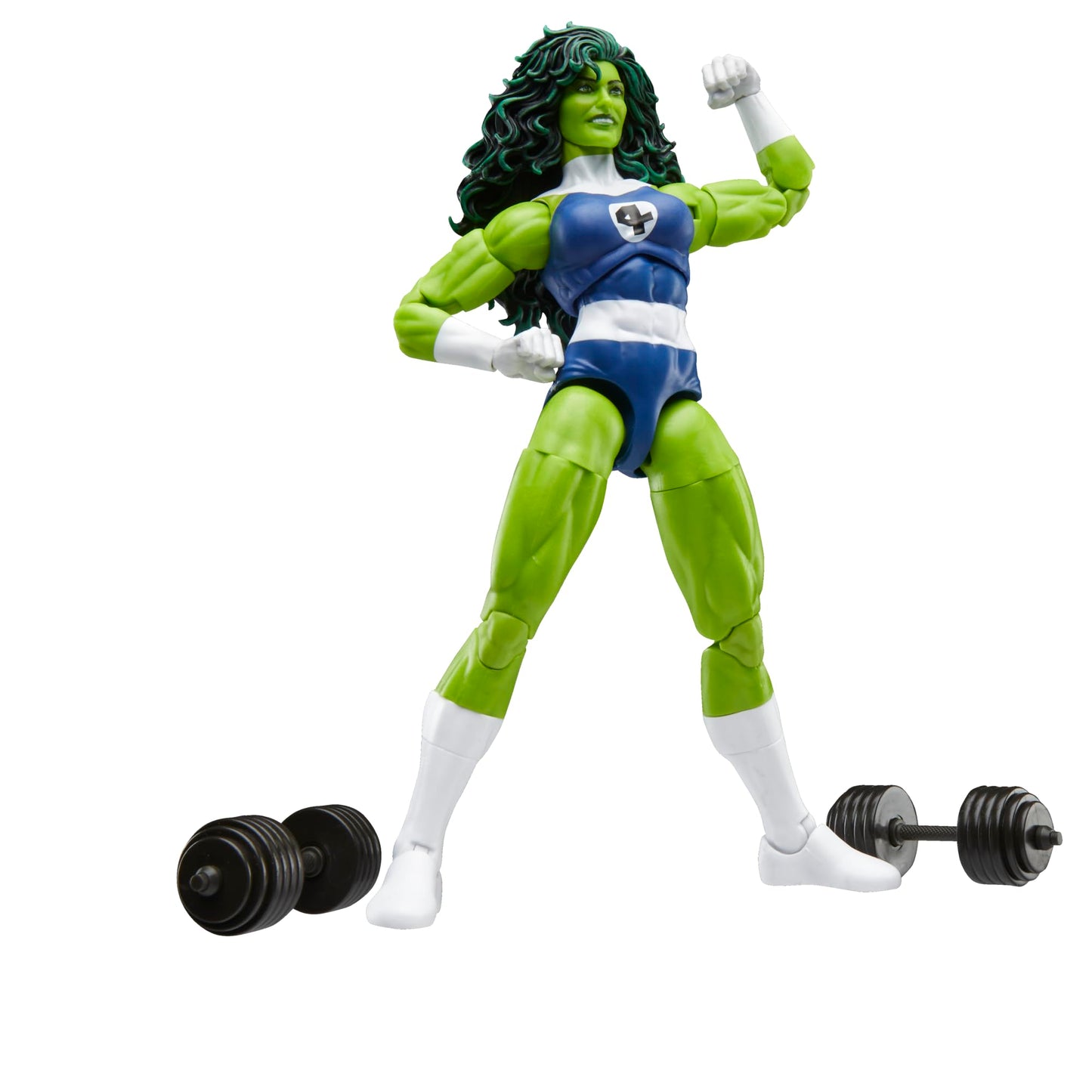 Marvel Legends Series She-Hulk, Figura de acción Inspirada en los cómics de Los Cuatro Fantásticos