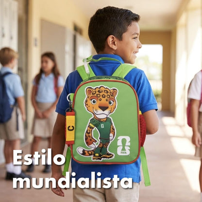 Ruz Lonchera Competition Marks 2026 Infantil Bolsa para Alimentos 3L Compartimento Amplio Poliéster Resistente Niño Verde