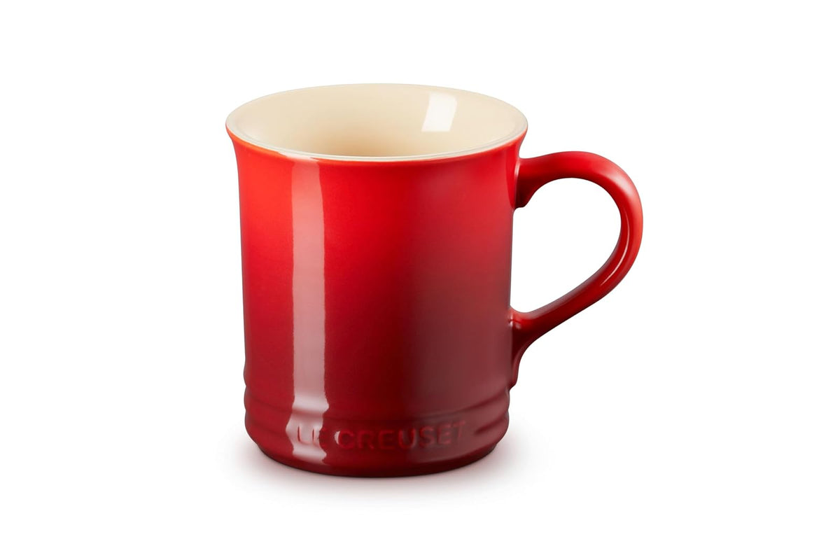 Le Creuset Taza de cerámica, 355 ml, Cereza