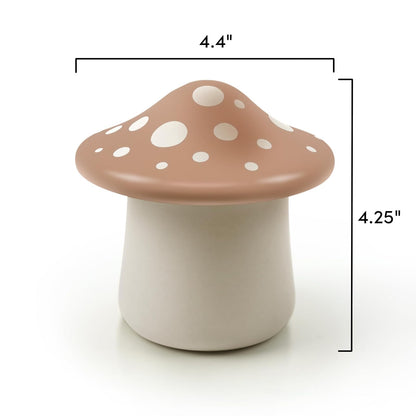 Fred FORAGE - Recipiente de almacenamiento de mantequilla de hongos, accesorio de cocina único para almacenar y servir mantequilla, diseño divertido y funcional