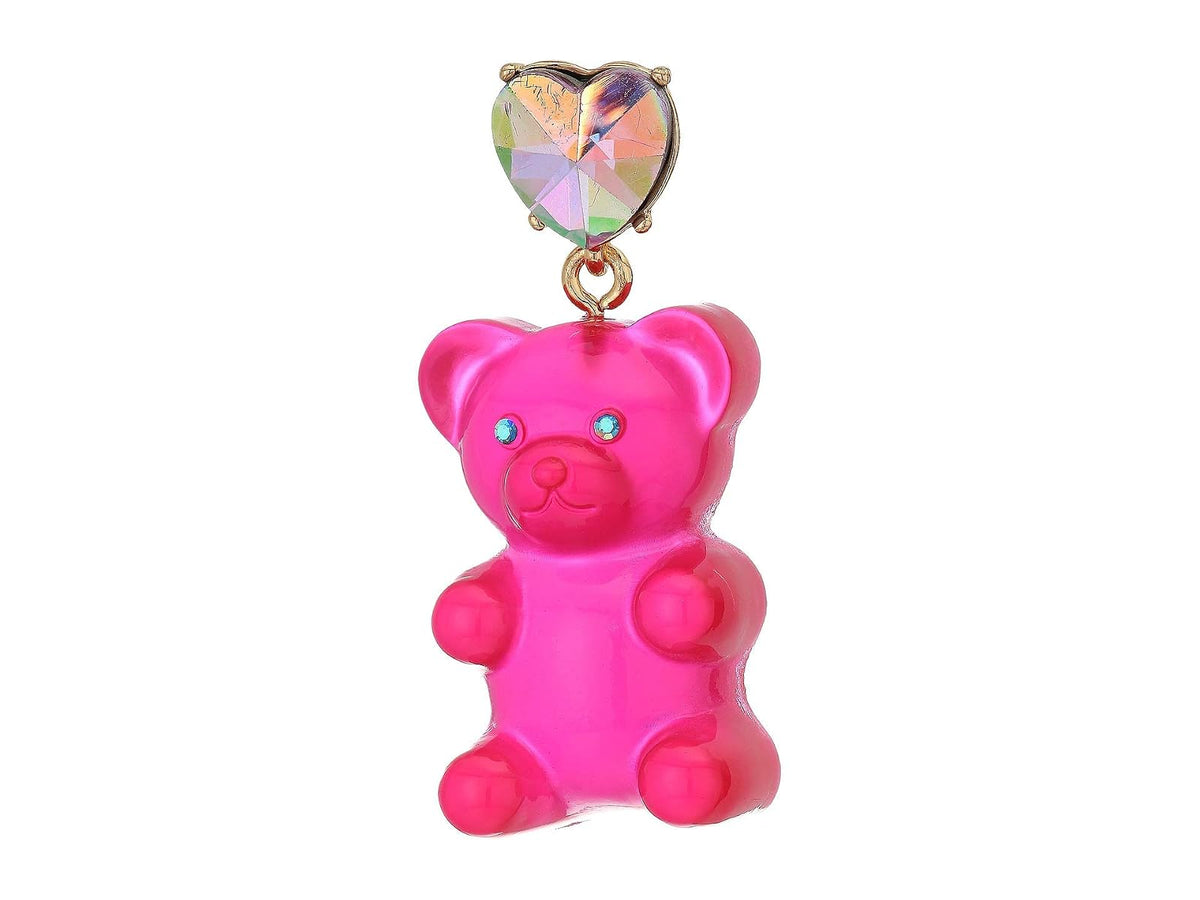 Betsey Johnson Bear Drop Earrings