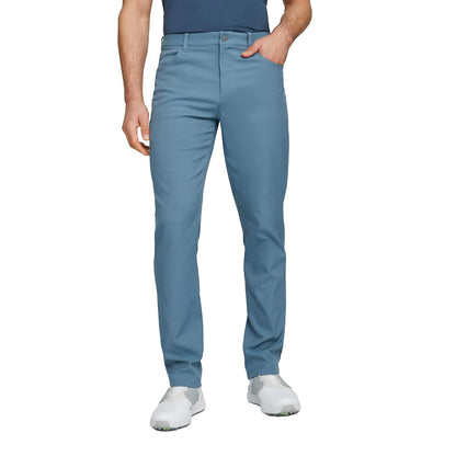 PUMA Golf Dealer Pantalón de 5 Bolsillos para Hombre - 32W x 32L - Deep Dive