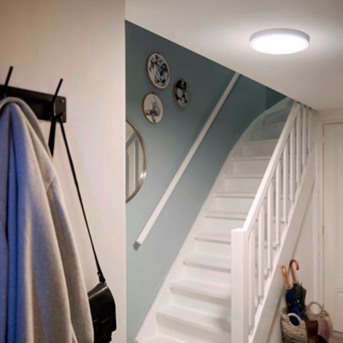 Philips LED Empotrado DL252 Redondo 6" - luz fría de 12 watts