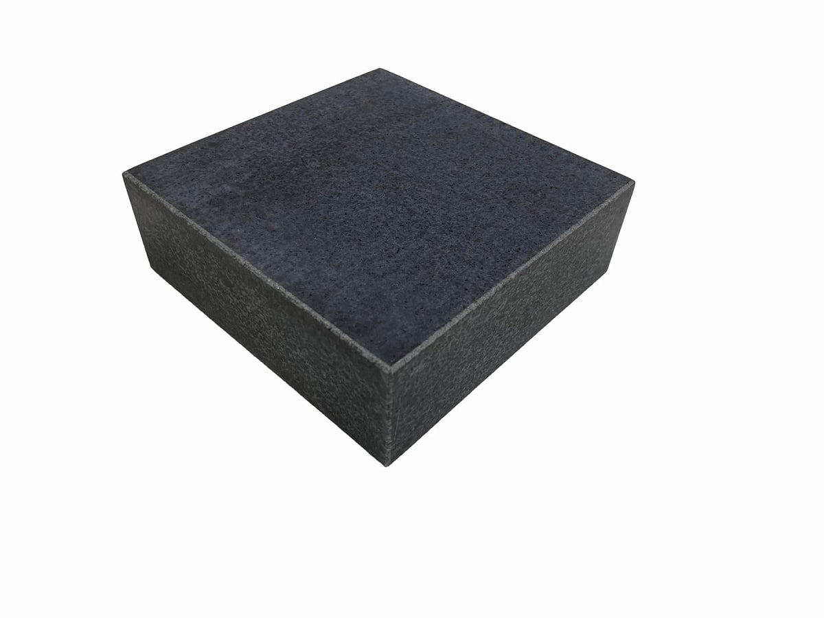 HHIP 4401-1596 - Placa de superficie de granito de 6 x 6 x 2 pulgadas, grado B, 0 repisa