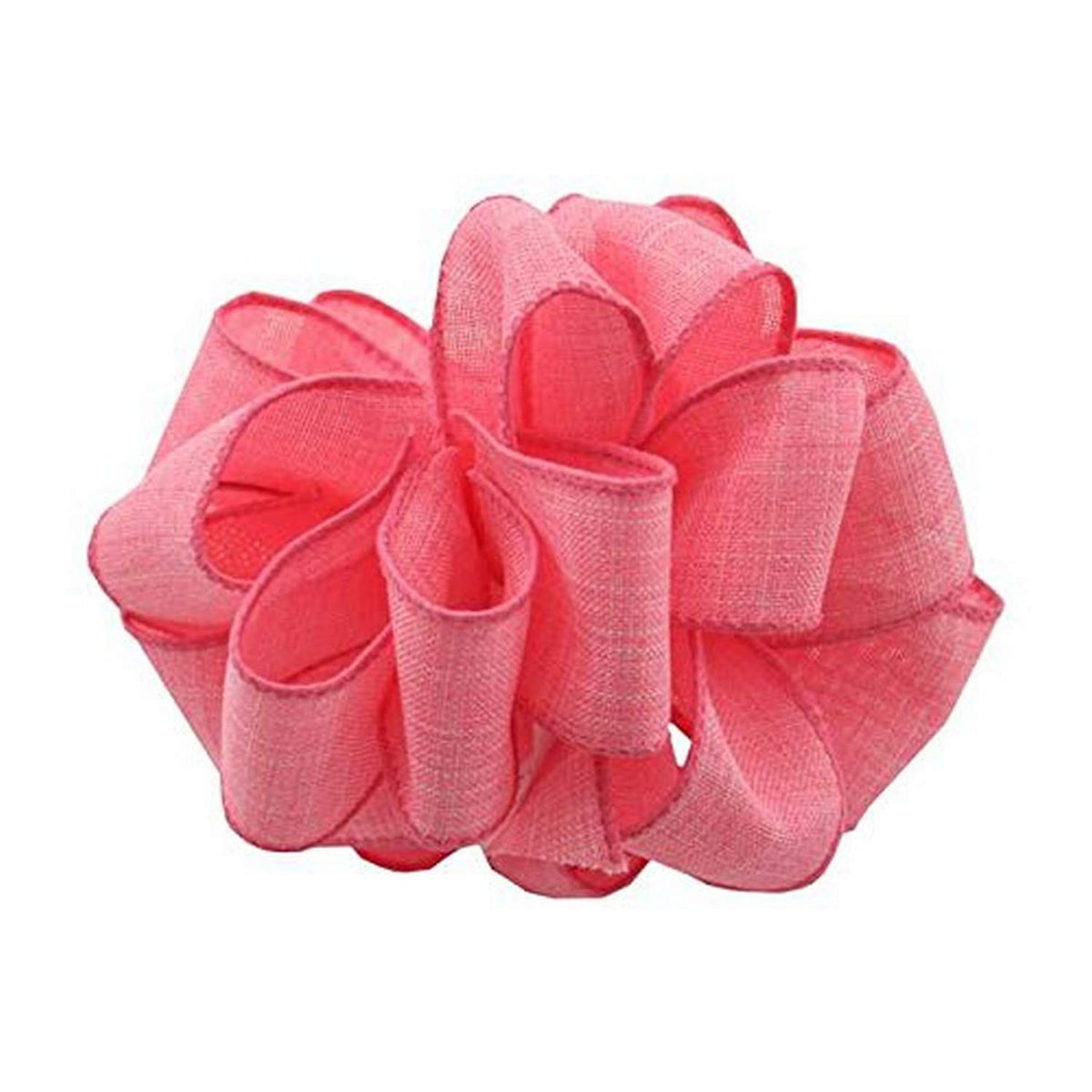 Berwick Offray DWI lino Wired Edge RIBBON-1 - 1/2" de ancho x 50 yards-pink