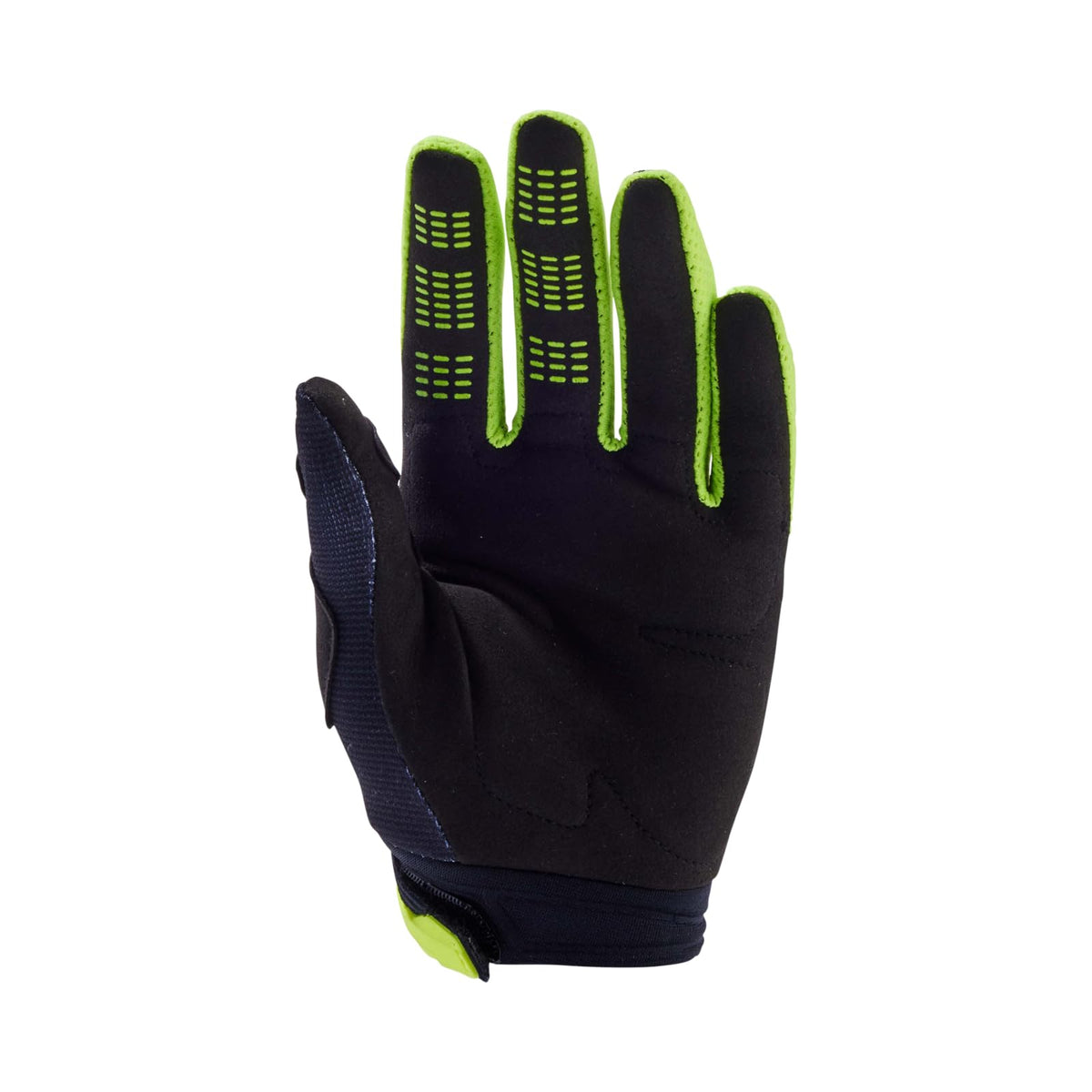 Fox Racing Flora - Guante de motocross juvenil para niña, talla L, color negro y amarillo