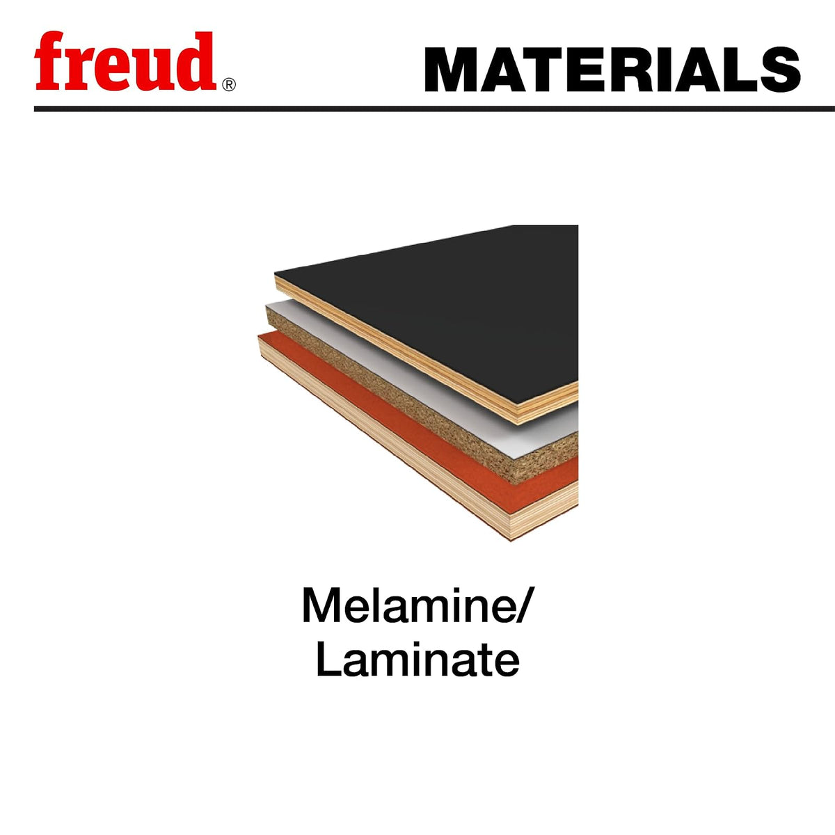 Freud - Broca biselada, corte cónico rápido de 7 grados en laminados de plástico, diámetro de 1/4 pulgadas, construcción de carburo sólido, carburo TiCo, negro I.C.E. Recubrimiento, rodamiento de