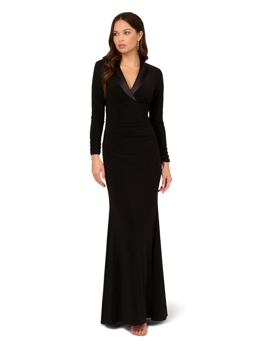 Adrianna Papell Vestido Largo de Esmoquin Vestido para ocasión especialMujer