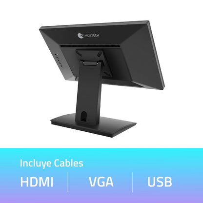 Hostech Monitor Touch 18.5'' IPS Full HD con HDMI para Punto de Venta