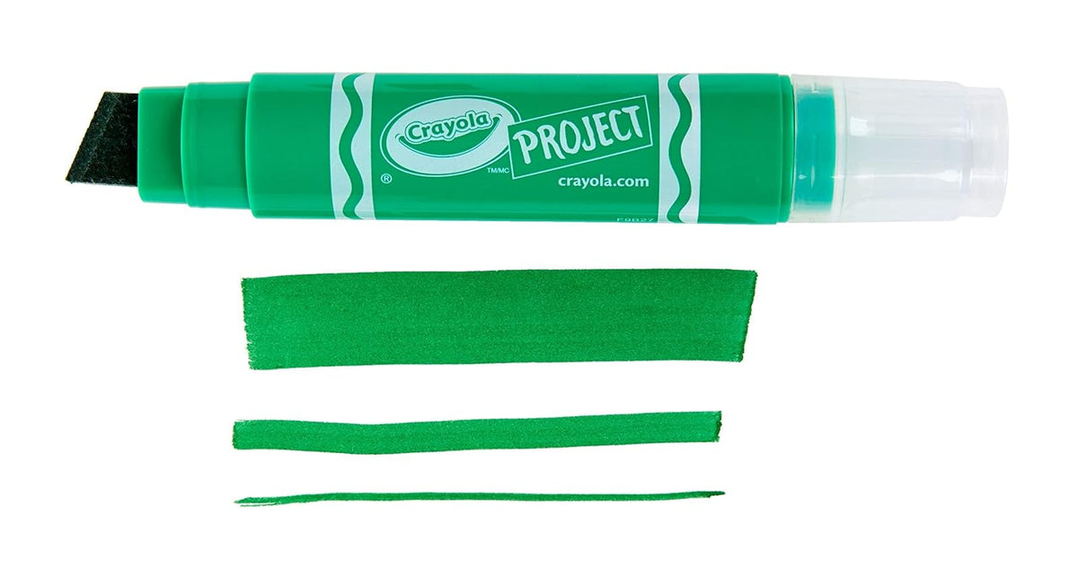 CRAYOLA Caja de 4 plumones para poster XL