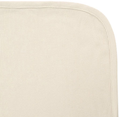 American Baby Company - Manta térmica de gofre 100% algodón, Suave, Transpirable y elástica, Crema, 30 x 40 Pulgadas, Perfecta para Envolver y Viajar y Regalar
