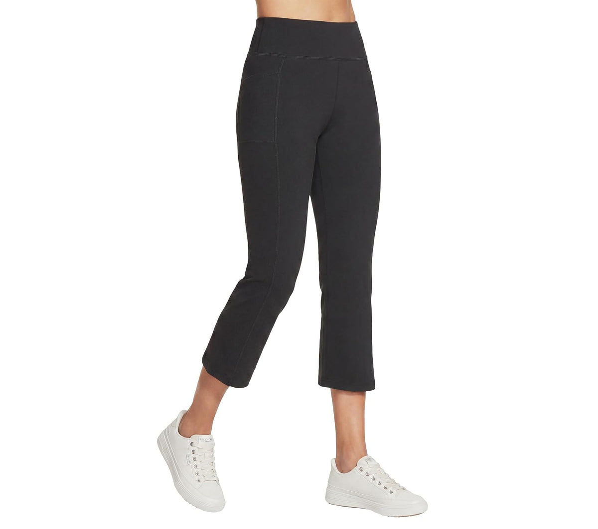 Skechers Go Walk Go Flex - Pantalón de Talle Alto Pantalones Casuales para Mujer