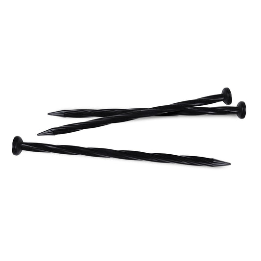 EasyFlex Dimex 8-Inch Nylon Spiral Landscape Edging Anchoring Spikes, 144-Pack (1989N-144C)