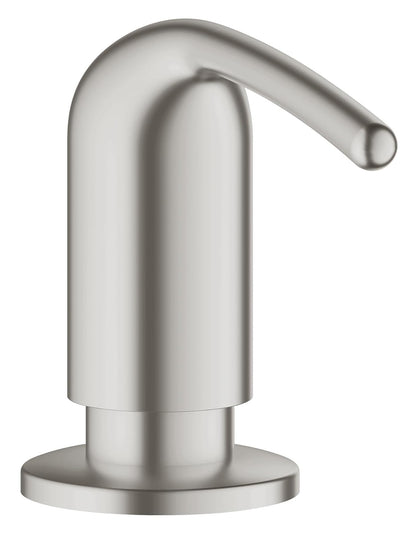 GROHE 40553DC0 Zedra Dispensador de jabón/loción, Super Steel