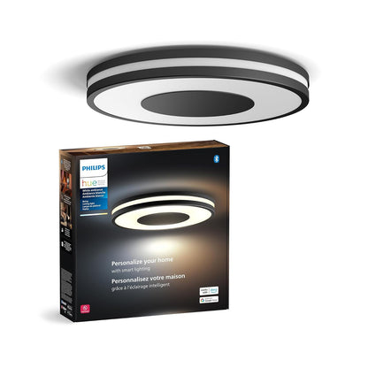 Philips Hue Being Ceiling Luminario de Techo Inteligente - Negro -