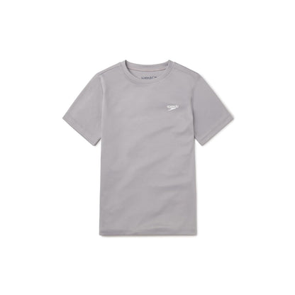 Speedo Camiseta de natación UV de Manga Corta con gráfico Camiseta de Surf para Niños - Monument Basic - G