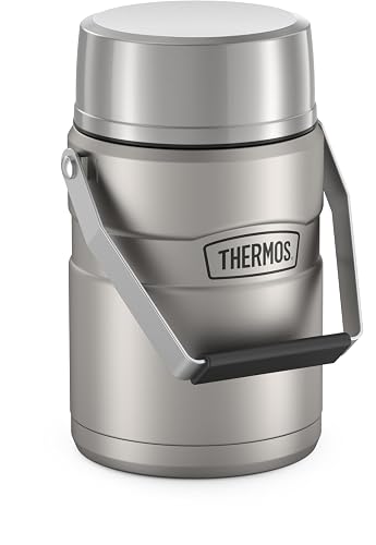 Thermos - Tarro de alimentos con aislamiento al aspiradora, acero inoxidable