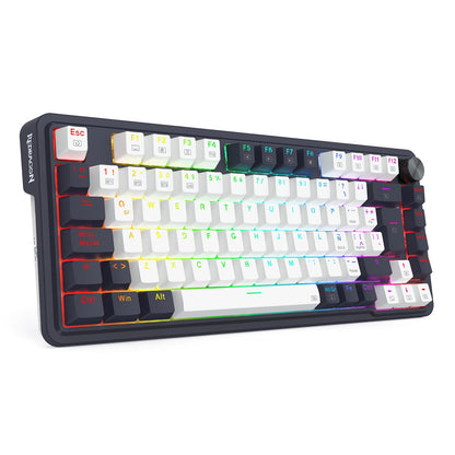 Redragon Teclado Gamer Ucal K673 WB, Triple Conexión, (Español)