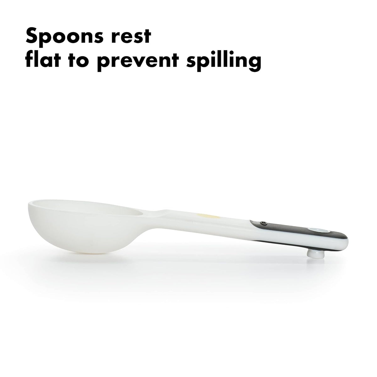 OXO Good Grips 6-Piece Plastic Measuring Spoons with added Scraper