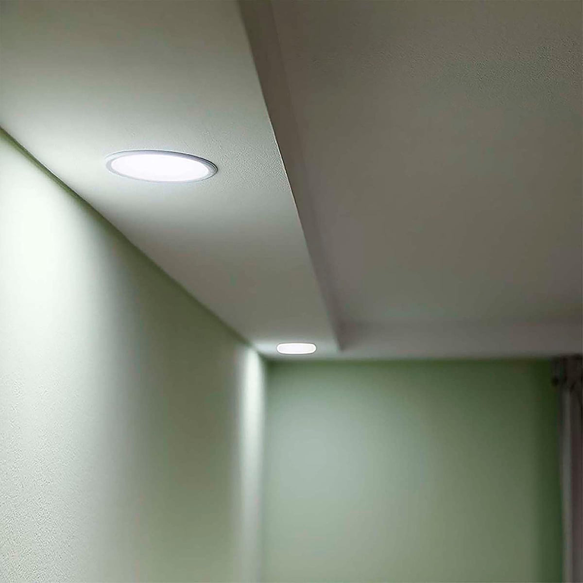 Philips LED Empotrado DL252 Redondo 6" - luz cálida de 12 watts