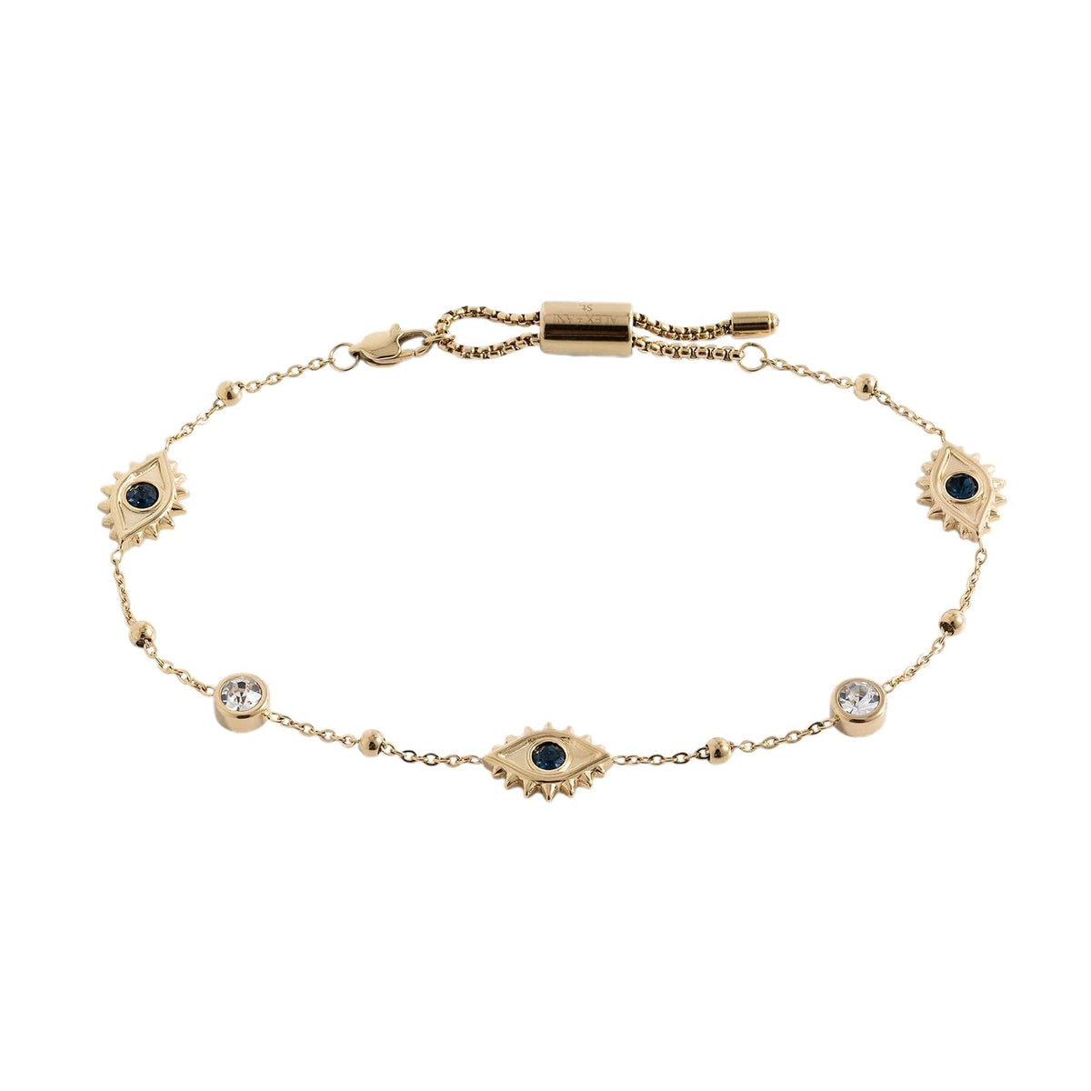 Alex and Ani Evil Eye Crystal Anklet