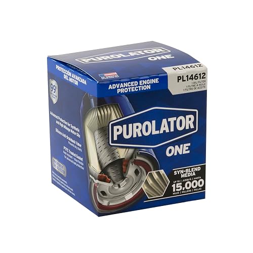 Purolator PurolatorONE Filtro de Aceite PL14612, Azul para Nissan Altima, Rogue y Sentra