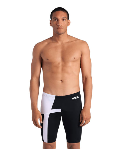 Arena Traje de Baño Jammer Performance Diamond Hombre - 34 - Negro - Blanco