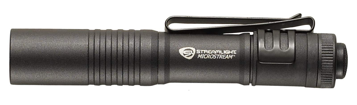 Streamlight 66318 MicroStream LED Pen Flashlight | 45 lúmenes; diseño de bolsillo ultracompacto; múltiples modos; resistente al agua IPX4