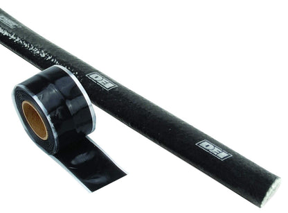 Design Engineering Kit de Cinta y Funda Contra Incendios 10470, 3/8 in DI x 3 ft, Negro