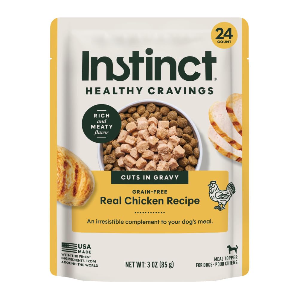 Instinct Healthy Cravings Alimento Húmedo para Perro - Pollo - 24 PIEZAS