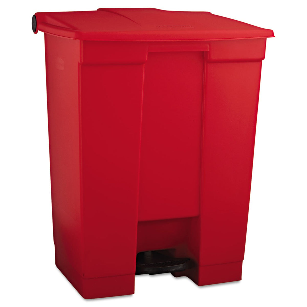 Rubbermaid Bote de Basura con Pedal 23 Galones, Plástico, Rojo - 18 Gallon - Bote de basura, 18GL, rojo - Rojo -