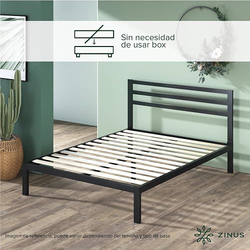 ZINUS Estructura de Cama con Plataforma de Metal