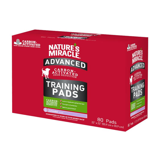 Nature's Miracle Tapetes de Entrenamiento para Perro, Lavanda, Pack-80 pzs