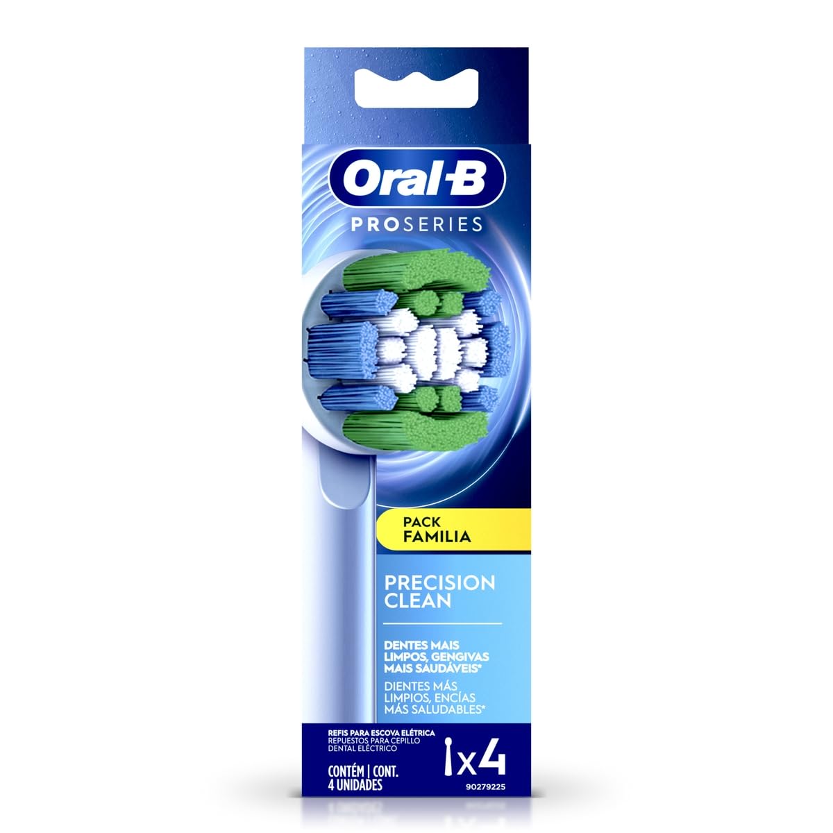 Oral-B Precision Clean, Cabezal Redondo de Repuesto para Cepillo Eléctrico, 4 Unidades