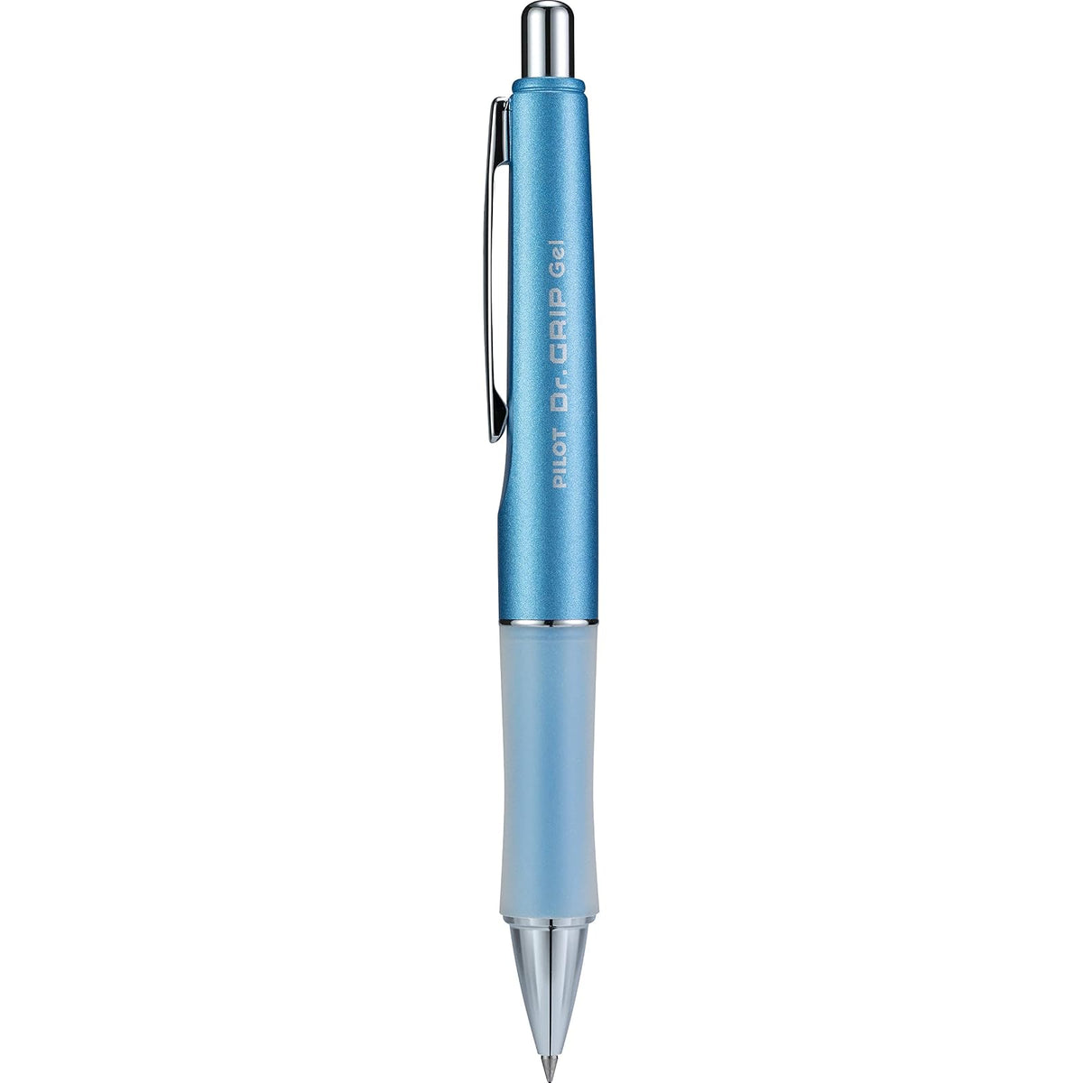 Pilot Dr. Grip Limited - Bolígrafo de gel retráctil, Retráctil, azul (Ice Blue Barrel)