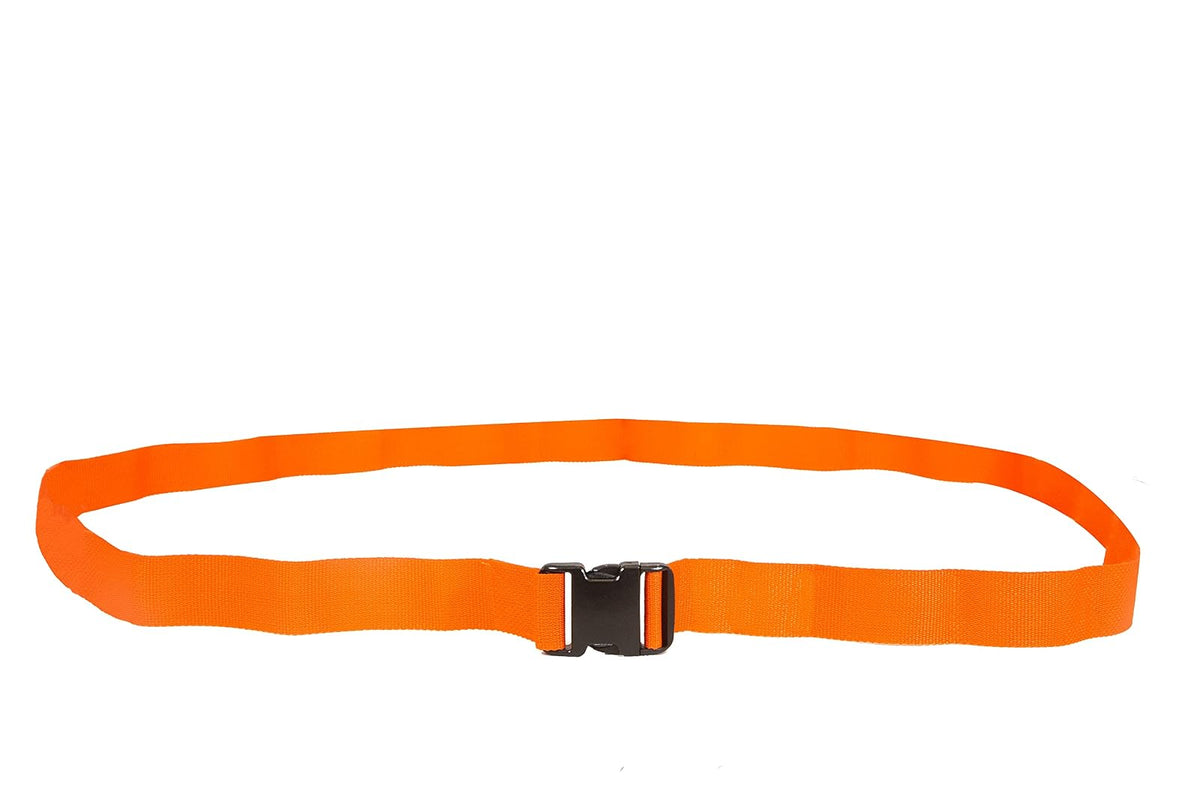 Primacare IR-5009-3 - Paquete de 3 correas para tablero de fondo, correas ajustables de inmovilización para pacientes con hebillas de liberación rápida para tablas de columna vertebral, uso médico de