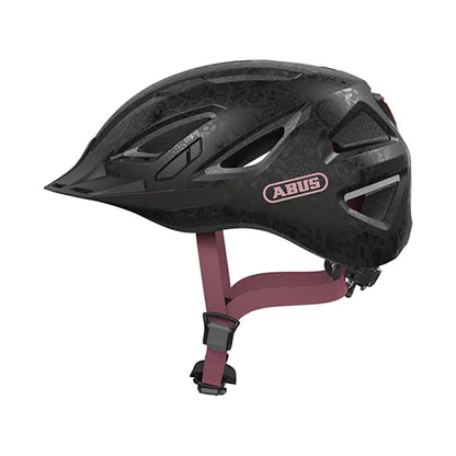 ABUS Stadthelm Urban-I 3.0 - Fahrradhelm mit Rücklicht, Schirm und Magnetverschluss - für Damen und Herren