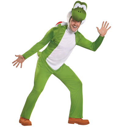 Disguise Disfraz de Yoshi para adulto Disfraces de tamaño adultoHombre
