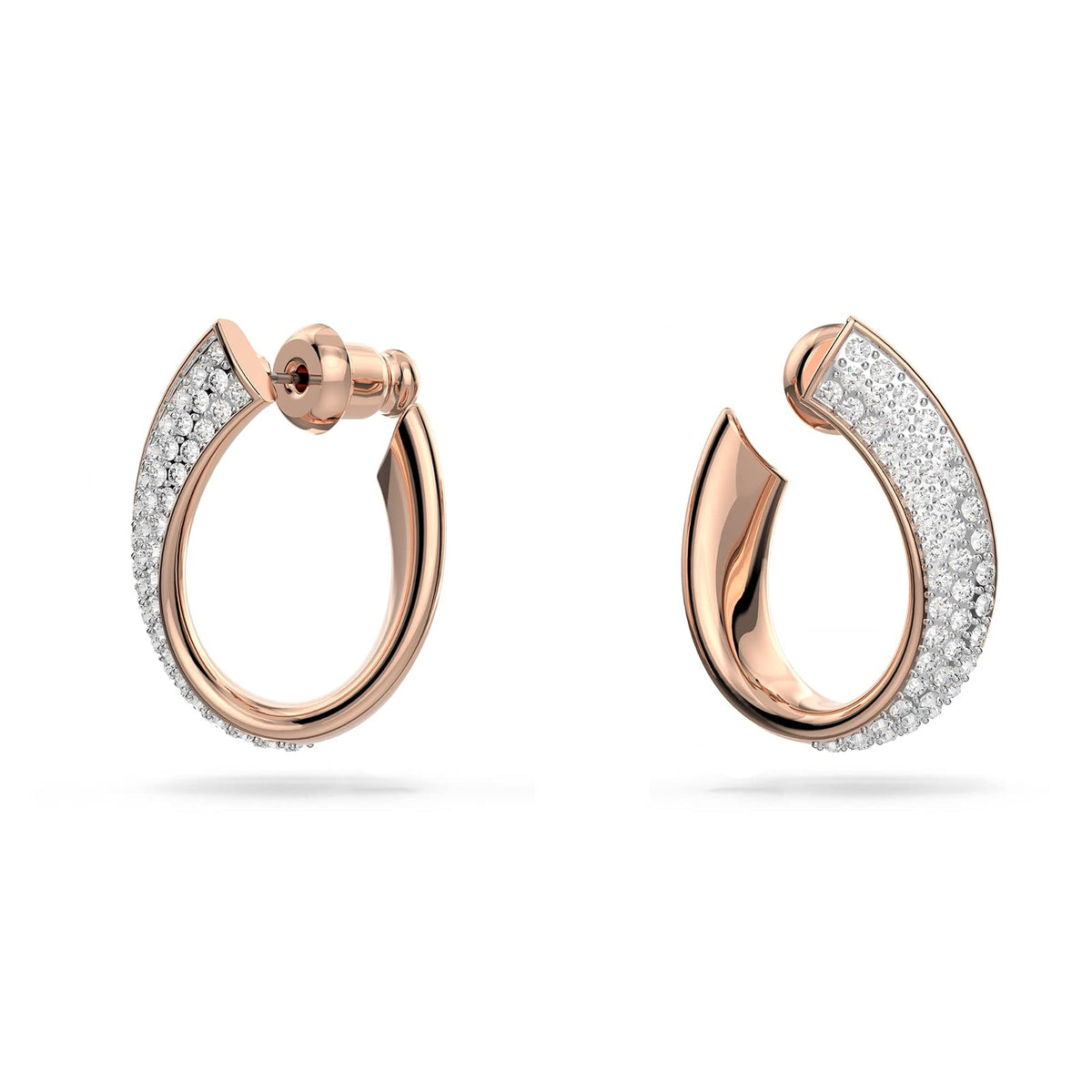 arete Swarovski de aro 5636448 Exist blancos