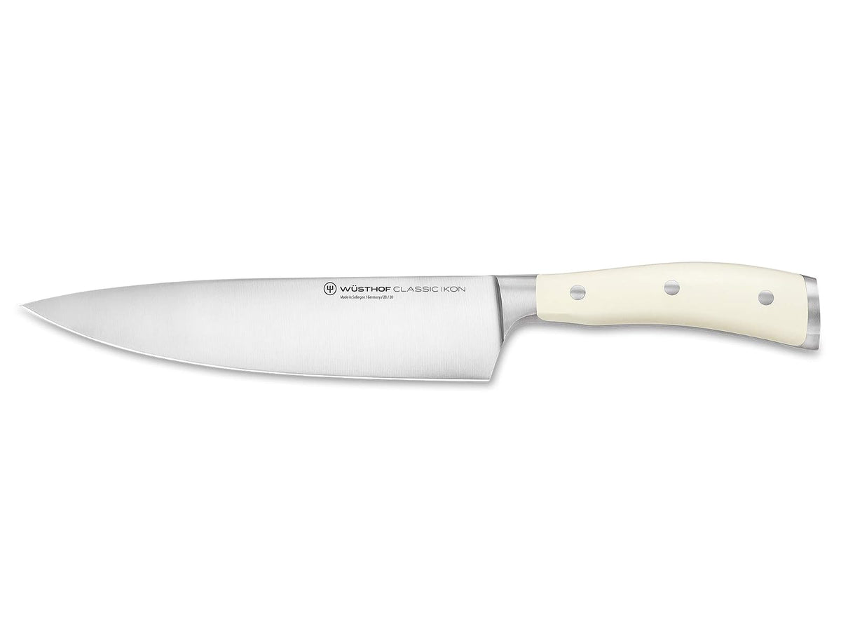 WÜSTHOF Classic Ikon Crème - Cuchillo de Chef de 8" (20 cm), Cuchillo Profesional Fabricado en Alemania
