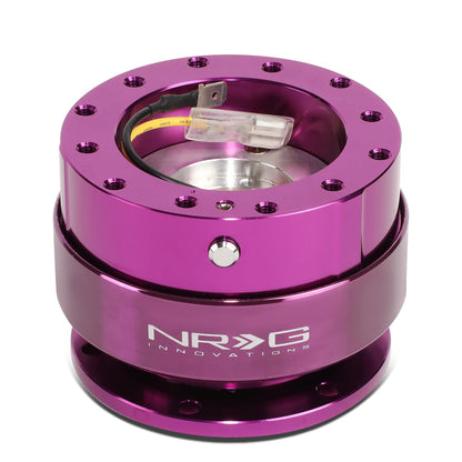 NRG Innovations Kit de Liberación Rápida SRK-200RD Cuerpo Rojo/Rojo Gen 2.0 - púrpura, (Purple Body - Purple)
