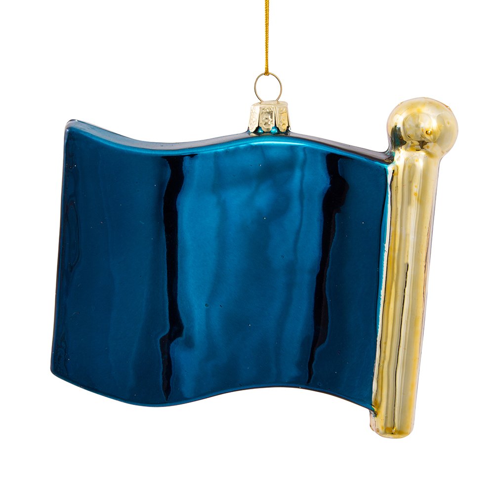 Kurt Adler bs4162 °C 4.5" Vidrio Cub Scouts Bandera Adorno