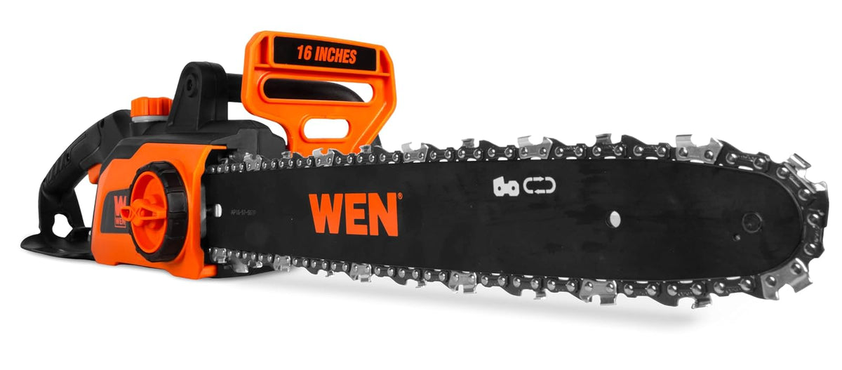 WEN - Motosierra eléctrica, con cable, 12 amperios, 16 pulgadas (CP1216)