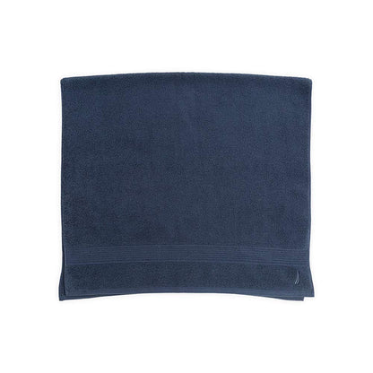 Nautica, Toalla Medio Baño 100% Algodón, Color Azul, Montford.