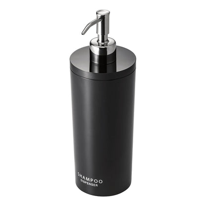 YAMAZAKI 2929 Tower - Dispensador de Bomba de Resina ABS, diseño Minimalista, Color Negro